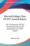 Harvard College, Class Of 1877, Seventh Report