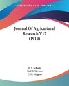 Journal Of Agricultural Research V17 (1919)