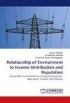 Relationship of Environment to Income Distribution and Population