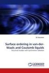 Surface ordering in van-der-Waals and Coulomb liquids