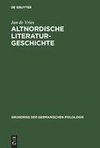 Altnordische Literaturgeschichte