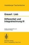 Differential- und Integralrechnung III