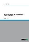 Die Europäisierung der Bildungspolitik: Gründe und Folgen