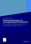 Performanceanalyse von Leveraged-Buyout-Investments