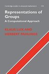 Lux, K: Representations of Groups
