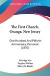 The First Church, Orange, New Jersey