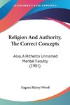 Religion And Authority, The Correct Concepts