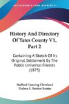 History And Directory Of Yates County V1, Part 2