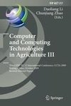 Computer and Computing Technologies in Agriculture III