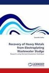 Recovery of Heavy Metals from Electroplating Wastewater Sludge