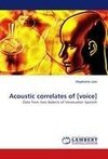 Acoustic correlates of [voice]