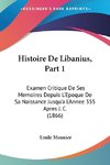 Histoire De Libanius, Part 1