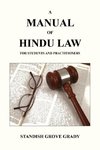 A Manual of Hindu Law