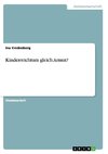 Kinderreichtum gleich Armut?