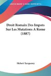 Droit Romain Des Impots Sur Les Mutations A Rome (1887)