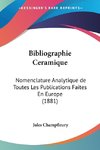 Bibliographie Ceramique