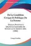 De La Condition Civique Et Politique De La Femme