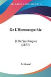 De L'Homoeopathie