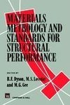 Materials Metrology and Standards for Structural Performance