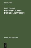 Betriebliches Personalwesen