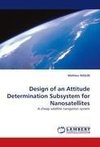 Design of an Attitude Determination Subsystem for Nanosatellites