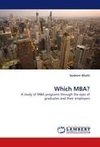 Which MBA?