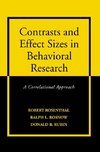 Contrasts and Effect Sizes in Behavioral Research