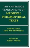 The Cambridge Translations of Medieval Philosophical             Texts