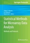 Statistical Methods for Microarray Data Analysis