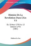 Histoire De La Revolution Dans L'Ain V3