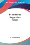 Le Livre Des Singularites (1841)