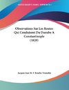 Observations Sur Les Routes Qui Conduisent Du Danube A Constantinople (1828)