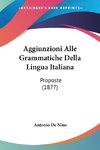 Aggiunzioni Alle Grammatiche Della Lingua Italiana