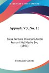 Appunti V3, No. 13