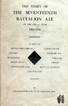 STORY OF THE SEVENTEENTH BATTALION AIF IN THE GREAT WAR, 1914-1918