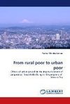 From rural poor to urban poor