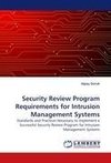 Security Review Program Requirements for Intrusion Management Systems