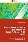 Mémoire de travail à long terme et compréhension de textes