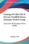 Catalogo Di Libri Che Si Trovano Vendibili Presso Giuseppe Veroli E Comp