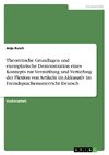 Theoretische Grundlagen und exemplarische Demonstration eines Konzepts zur Vermittlung und Vertiefung  der Flexion von Artikeln im Akkusativ  im Fremdsprachenunterricht Deutsch