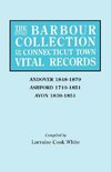 The Barbour Collection of Connecticut Town Vital Records. Volume 1