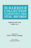 The Barbour Collection of Connecticut Town Vital Records. Volume 35