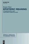 Epistemic Meaning