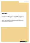 Zur Anwendung der Fair Value Option