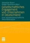 Gesellschaftliches Engagement von Unternehmen in Deutschland