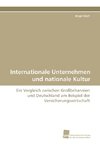 Internationale Unternehmen und nationale Kultur