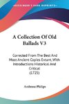 A Collection Of Old Ballads V3