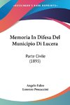 Memoria In Difesa Del Municipio Di Lucera