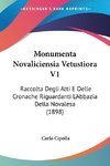 Monumenta Novaliciensia Vetustiora V1