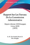 Rapport Sur Les Travaux De La Commission Administrative